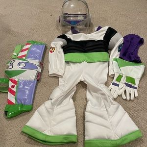 Buzz Lightyear full costume! Light up helmet & wings 3T